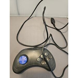 Black Gravis NEC GrlP-Pad - 9-Pin Wired Controller - PC Gamepad - untested